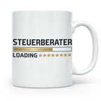 Steuerberater Tasse Loading | Geschenk bestandene Prüfung, l – Weiß [farbe:weiß]
