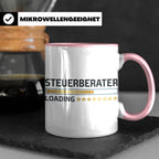 Steuerberater Tasse Loading | Geschenk bestandene Prüfung, l – Rosa [farbe:rosa]