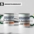 Sozialassistent in Ausbildung Tasse mit Spruch Ladebalken lä – Grün [farbe:grün]
