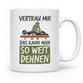 Physiotherapeut Tasse mit Spruch Vertrau mir das kann man de – Weiß [farbe:weiß]