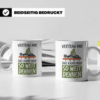Physiotherapeut Tasse mit Spruch Vertrau mir das kann man de – Weiß [farbe:weiß]
