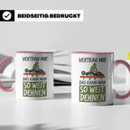 Physiotherapeut Tasse mit Spruch Vertrau mir das kann man de – Rosa [farbe:rosa]