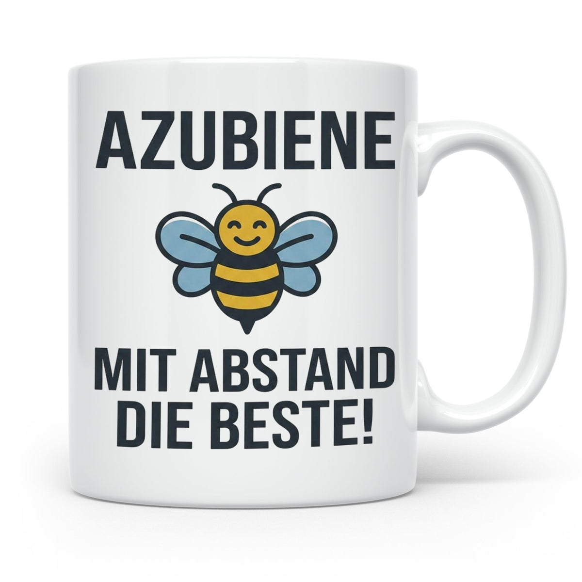 Azubiene Tasse Geschenk für beste Auszubildende Frau, lustig – Weiß [farbe:weiß]