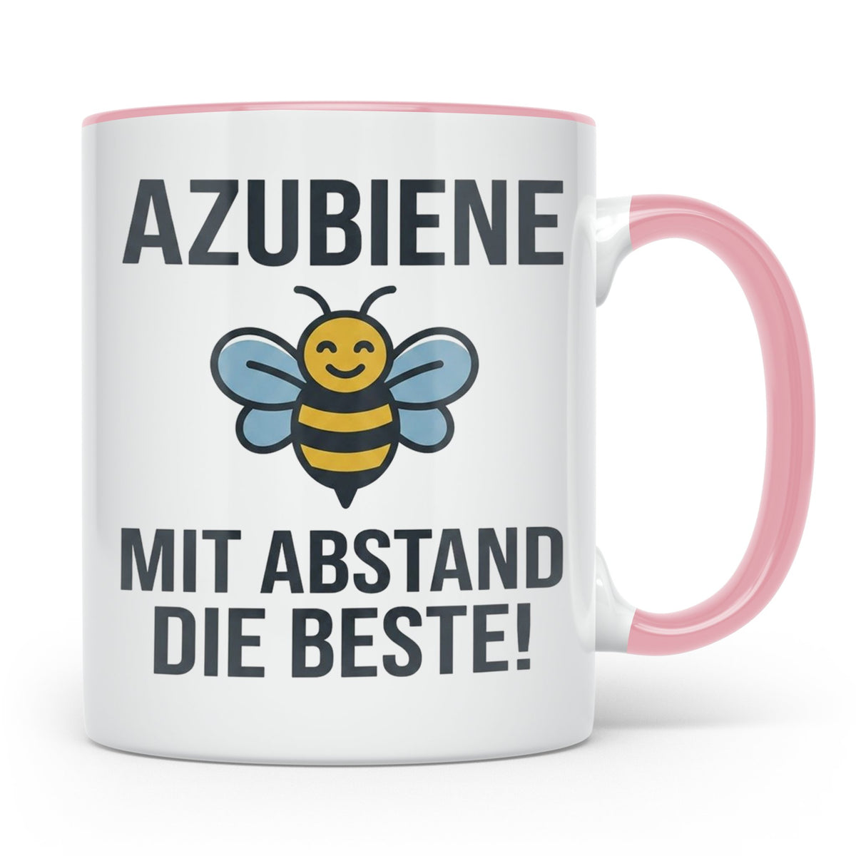 Azubiene Tasse Geschenk für beste Auszubildende Frau, lustig – Rosa [farbe:rosa]