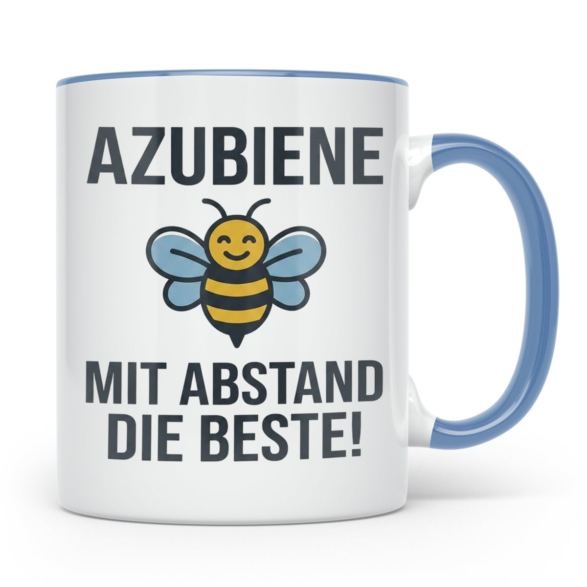 Azubiene Tasse Geschenk für beste Auszubildende Frau, lustig – Blau [farbe:blau]