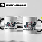 Heilpädagogin Tasse lustig Einhorn Beamter Anwalt Kaffeebech – Schwarz [farbe:schwarz]
