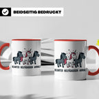 Heilpädagogin Tasse lustig Einhorn Beamter Anwalt Kaffeebech – Rot [farbe:rot]