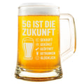 5G ist die Zukunft Bierkrug – Lustiger Bierkrug für Männer, witziges Geschenk für Bierliebhaber, perfekter Party- und Geburtstagsgag