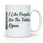 Chirurg Tasse Lustig | I Like People Open Spruch Kaffeebeche – Weiß [farbe:weiß]