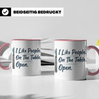 Chirurg Tasse Lustig | I Like People Open Spruch Kaffeebeche – Rosa [farbe:rosa]