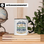 Sportlehrer Tasse Legendärer Spruch | Geschenk für Turnlehre – Schwarz [farbe:schwarz]