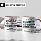 Referendar Tasse lustig Rechtschreibung, Geschenk für Lehram – Rosa [farbe:rosa]