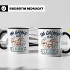 Tasse 1. Klasse Mädchen Einhorn Einschulung Geschenk zum Sch – Schwarz [farbe:schwarz]