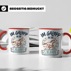 Tasse 1. Klasse Mädchen Einhorn Einschulung Geschenk zum Sch – Rot [farbe:rot]
