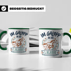 Tasse 1. Klasse Mädchen Einhorn Einschulung Geschenk zum Sch – Grün [farbe:grün]