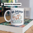 Tasse 1. Klasse Mädchen Einhorn Einschulung Geschenk zum Sch – Weiß [farbe:weiß]