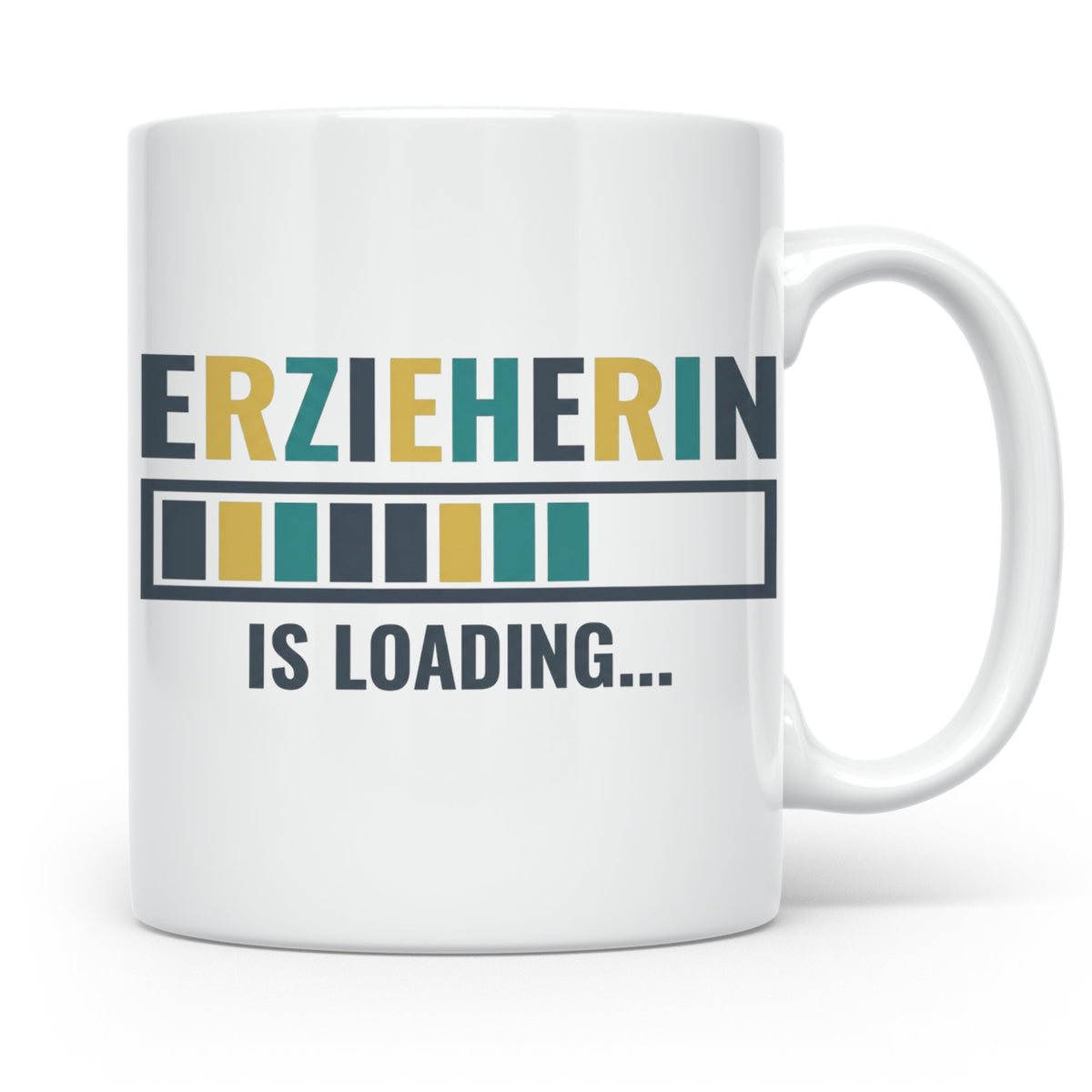 Erzieherin is Loading Tasse, Geschenk für angehende Erzieher – Weiß [farbe:weiß]