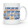 A Ram Sam Sam Tasse mit Kinderlied Spruch Guli Guli als Gesc – Weiß [farbe:weiß]