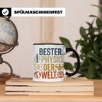 Bester Physio der Welt Tasse Geschenk für Physiotherapeut Da – Schwarz [farbe:schwarz]
