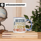 Bester Physio der Welt Tasse Geschenk für Physiotherapeut Da – Blau [farbe:blau]