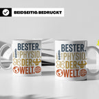 Bester Physio der Welt Tasse Geschenk für Physiotherapeut Da – Weiß [farbe:weiß]
