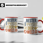 Bester Physio der Welt Tasse Geschenk für Physiotherapeut Da – Rot [farbe:rot]