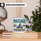 Massage Therapist Tasse Geschenk für Masseur, Physiotherapeu – Blau [farbe:blau]