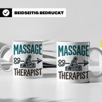 Massage Therapist Tasse Geschenk für Masseur, Physiotherapeu – Weiß [farbe:weiß]