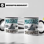 Massage Therapist Tasse Geschenk für Masseur, Physiotherapeu – Schwarz [farbe:schwarz]