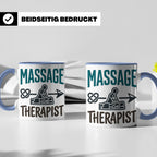 Massage Therapist Tasse Geschenk für Masseur, Physiotherapeu – Blau [farbe:blau]