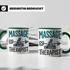 Massage Therapist Tasse Geschenk für Masseur, Physiotherapeu – Grün [farbe:grün]