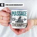 Massage Therapist Tasse Geschenk für Masseur, Physiotherapeu – Blau [farbe:blau]