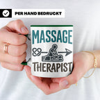 Massage Therapist Tasse Geschenk für Masseur, Physiotherapeu – Grün [farbe:grün]