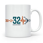 Gate 32 Human Design Tasse Calculated Energy Kaffeebecher, B – Weiß [farbe:weiß]