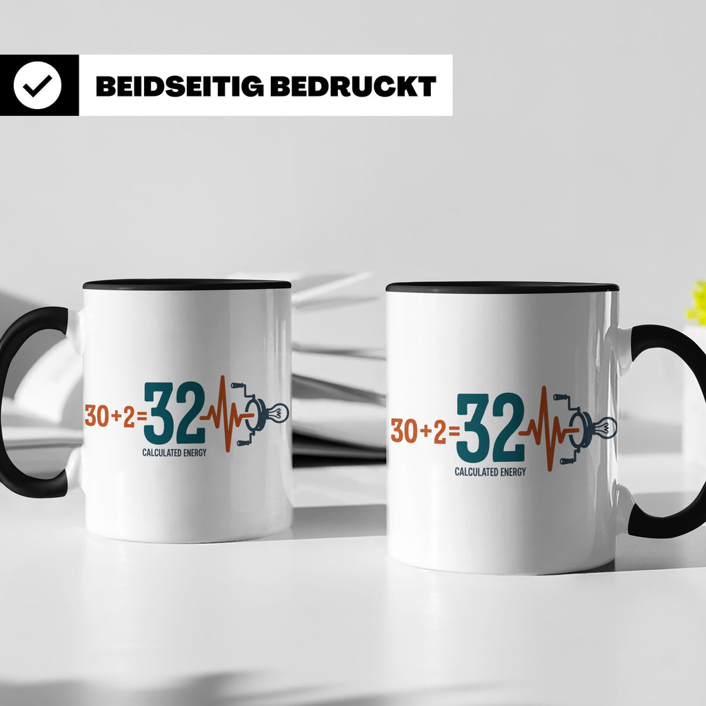 Gate 32 Human Design Tasse Calculated Energy Kaffeebecher, B – Schwarz [farbe:schwarz]