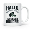 Großer Bruder Tasse mit Bären, Geschenk für werdenden Bruder – Weiß [farbe:weiß]