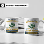 Steuerberater Tasse mit Spruch Gott schuf die Besten, Kaffee – Weiß [farbe:weiß]