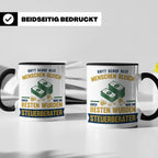 Steuerberater Tasse mit Spruch Gott schuf die Besten, Kaffee – Schwarz [farbe:schwarz]