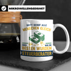 Steuerberater Tasse mit Spruch Gott schuf die Besten, Kaffee – Weiß [farbe:weiß]