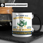 Steuerberater Tasse mit Spruch Gott schuf die Besten, Kaffee – Schwarz [farbe:schwarz]