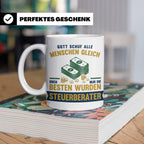 Steuerberater Tasse mit Spruch Gott schuf die Besten, Kaffee – Weiß [farbe:weiß]