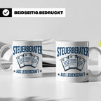 Steuerberater Tasse mit Spruch Aus Leidenschaft | Geschenk f – Weiß [farbe:weiß]