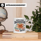 Buchhalter Tasse mit Spruch Große Tasse Kaffee Geschenk für  – Weiß [farbe:weiß]