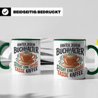 Buchhalter Tasse mit Spruch Große Tasse Kaffee Geschenk für  – Grün [farbe:grün]