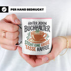 Buchhalter Tasse mit Spruch Große Tasse Kaffee Geschenk für  – Rosa [farbe:rosa]