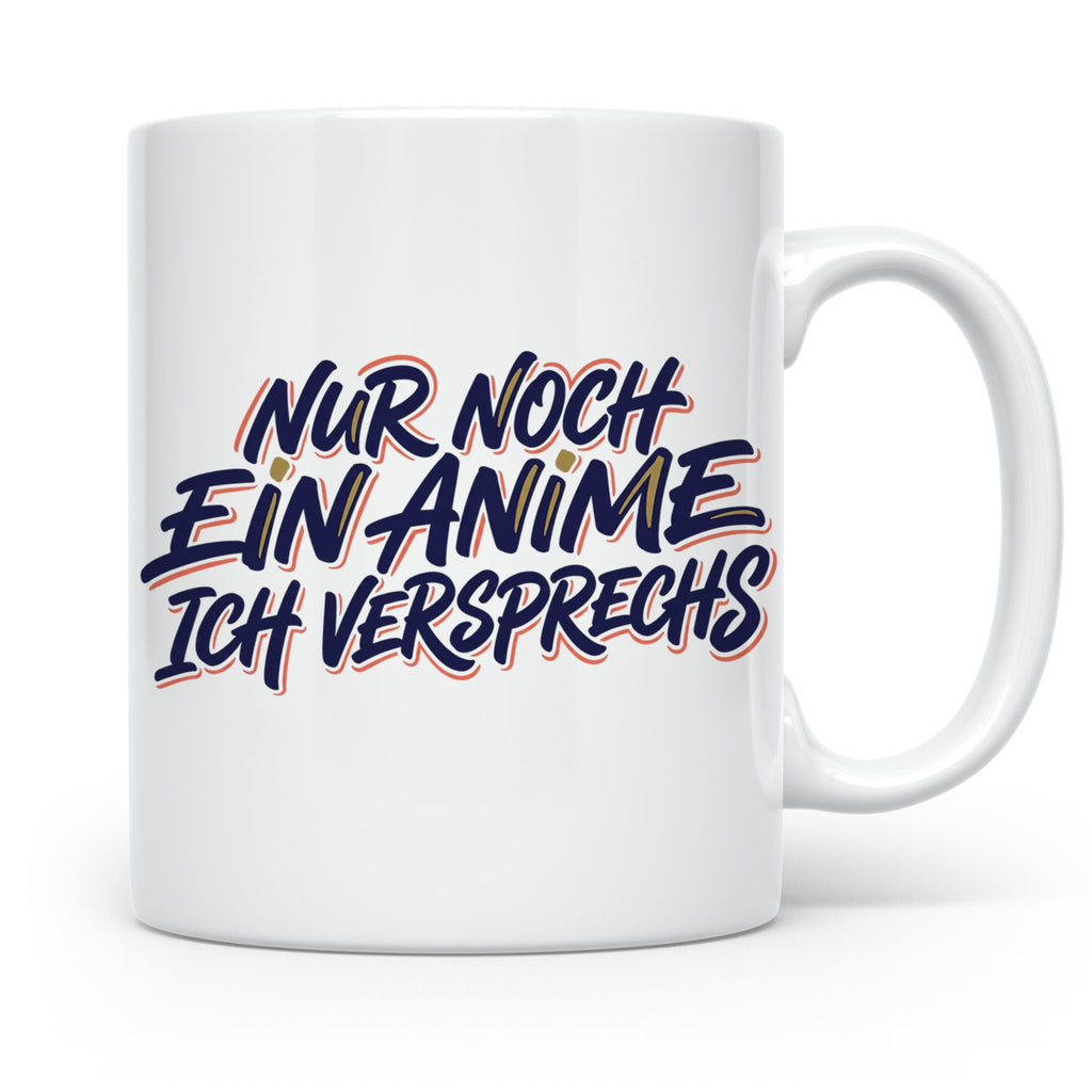 Anime Tasse Nur noch ein Anime Spruch, Geschenk für Otaku &  – Weiß [farbe:weiß]