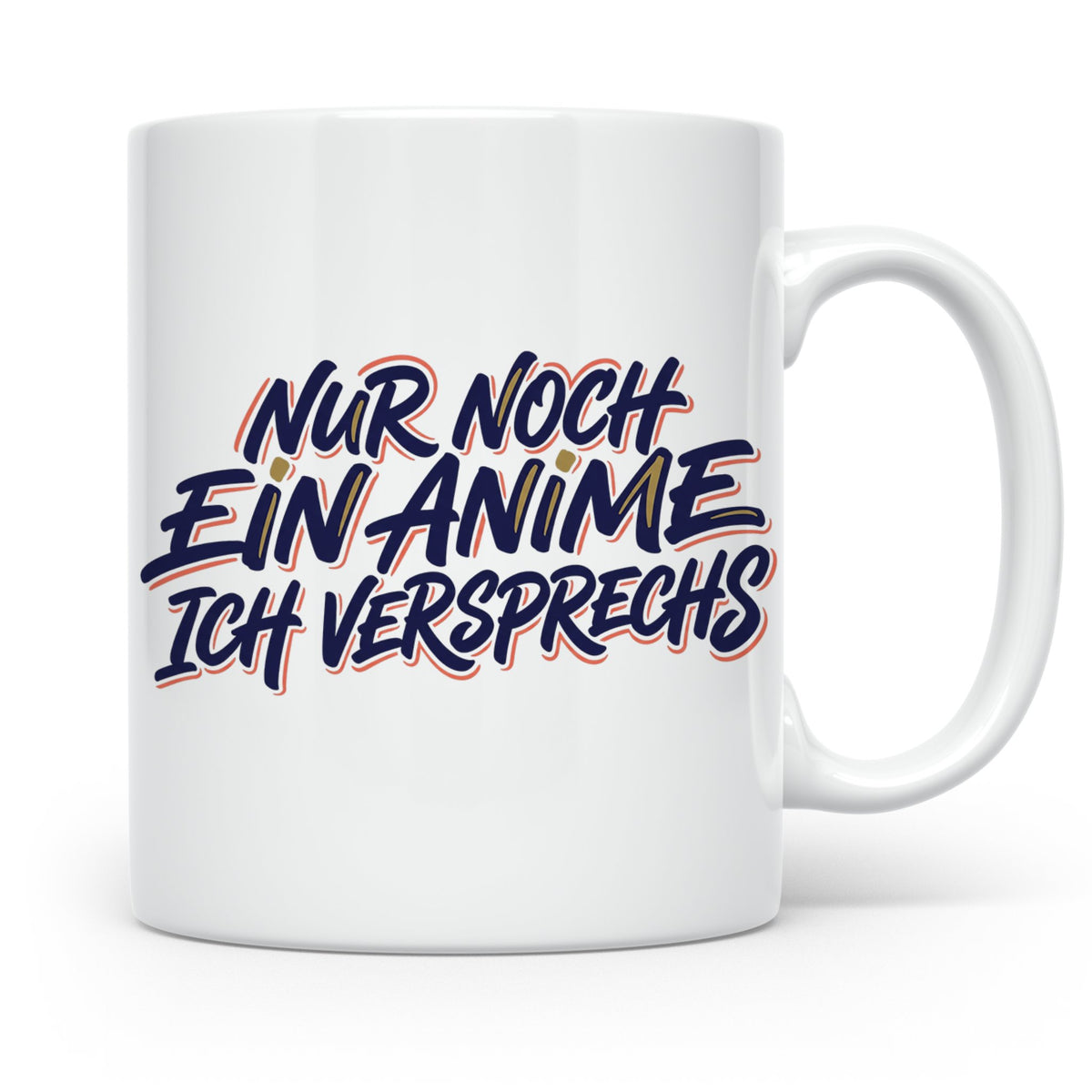 Anime Tasse Nur noch ein Anime Spruch, Geschenk für Otaku &  – Weiß [farbe:weiß]