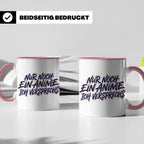 Anime Tasse Nur noch ein Anime Spruch, Geschenk für Otaku &  – Rosa [farbe:rosa]