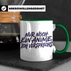 Anime Tasse Nur noch ein Anime Spruch, Geschenk für Otaku &  – Grün [farbe:grün]