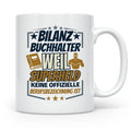 Bilanzbuchhalter Tasse mit Spruch Superheld Geschenk für Buc – Weiß [farbe:weiß]
